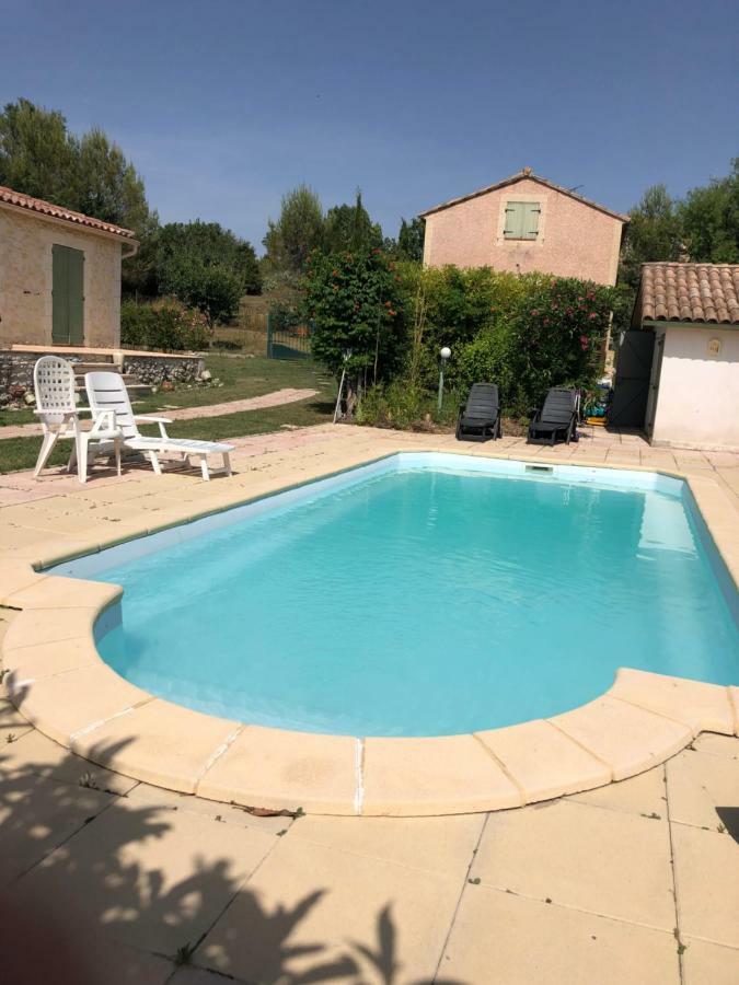 Gite Au Soleil Euzet Bagian luar foto